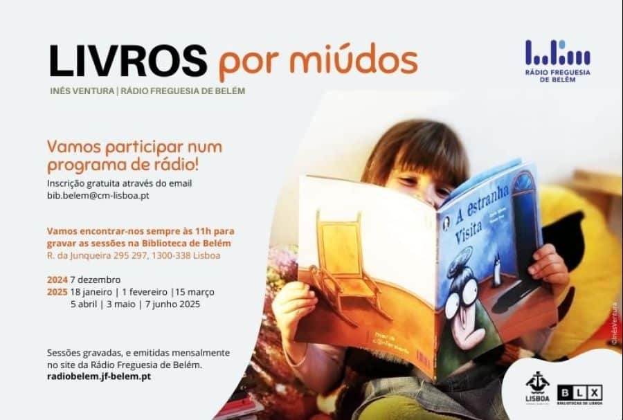 Livros por miúdos - Biblioteca de Belém