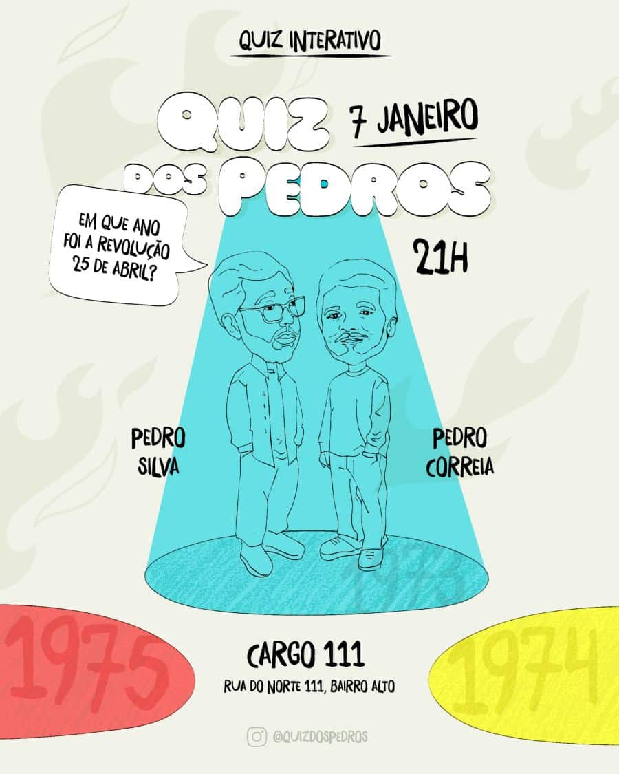 Quiz dos Pedros - CARGO 111