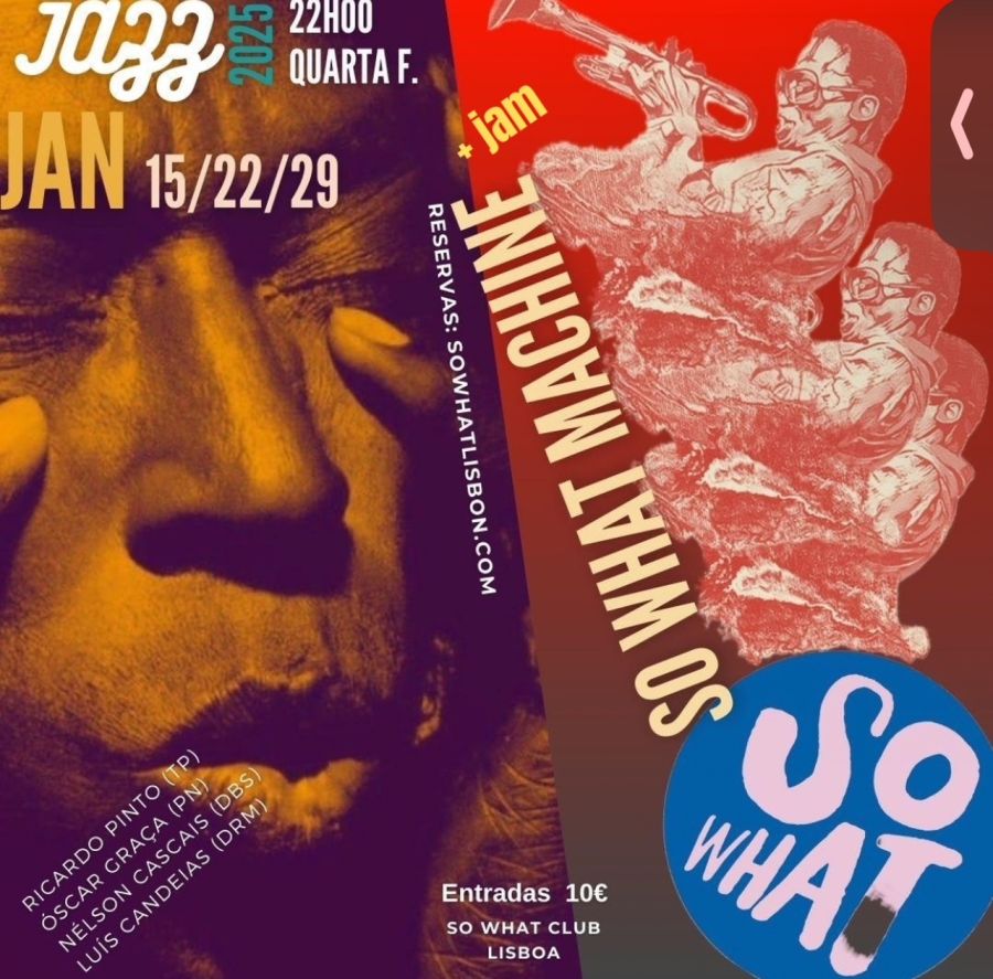 So What Machine (Banda da Casa) - Jazz + Jam Session