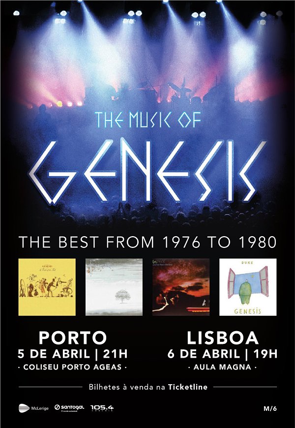 THE MUSIC OF GENESIS - THE BEST FROM 1976 TO 1980