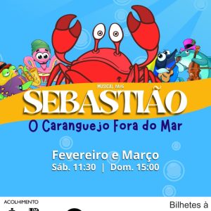 Sebastião, o Caranguejo Fora do Mar