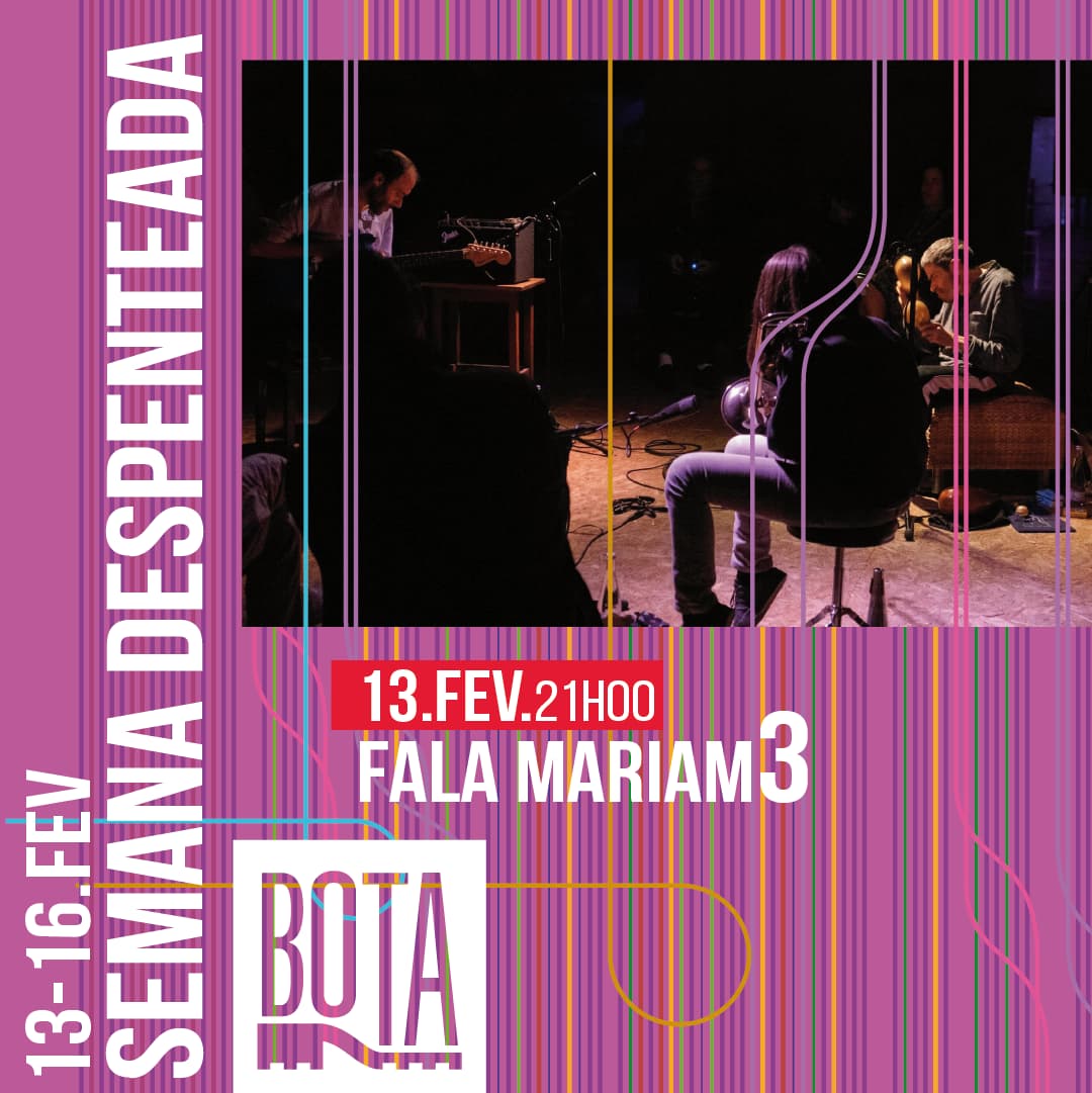Fala Mariam3: Jazz Experimental e Ritualista ao Vivo