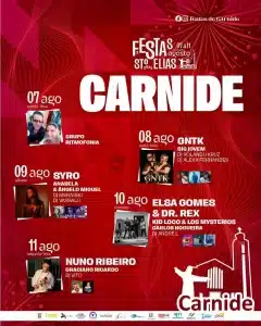 Festas de Santo Elias 2025 | Carnide