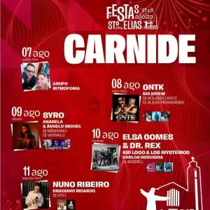 Festas de Santo Elias 2025 | Carnide