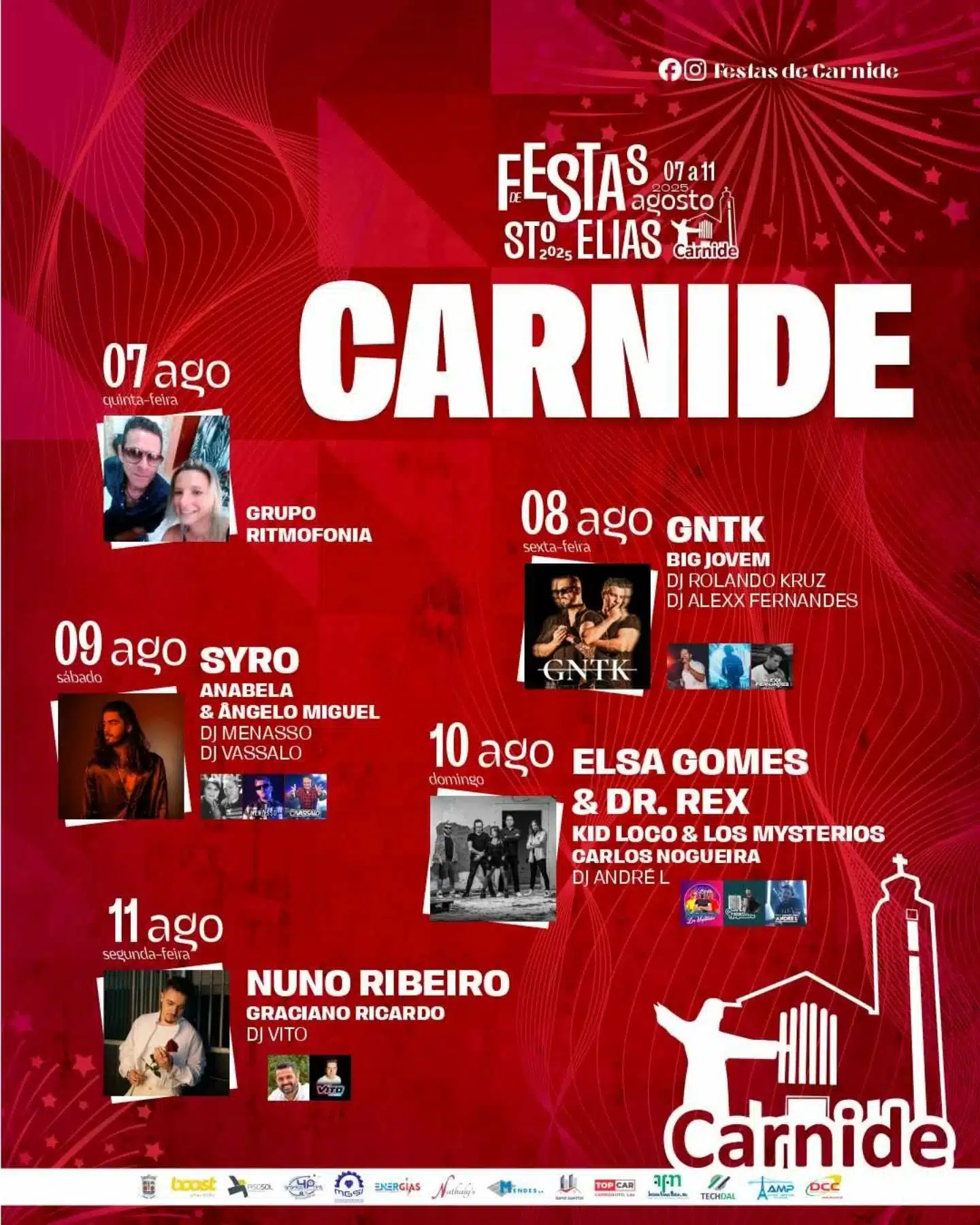 Festas de Santo Elias 2025 | Carnide