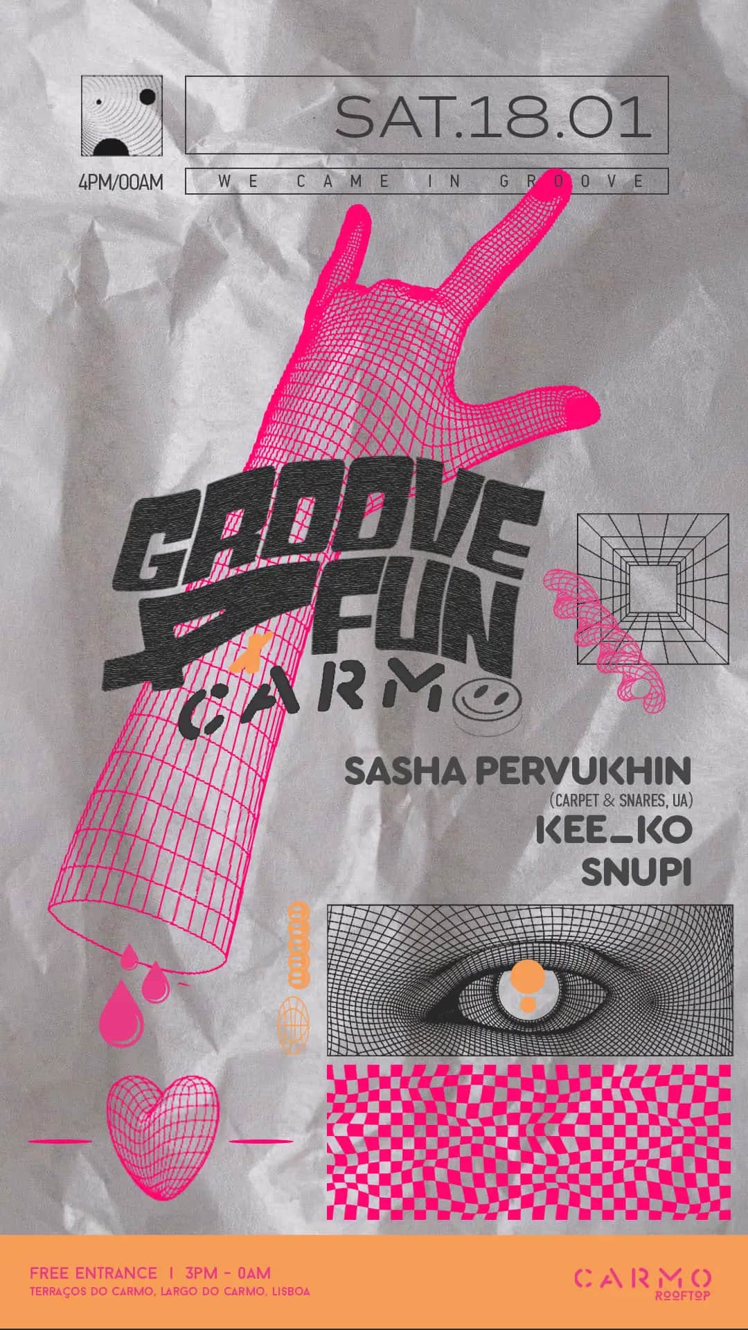 groove4fun W/ Sasha Pervukhin (Carpet & Snares, UA)
