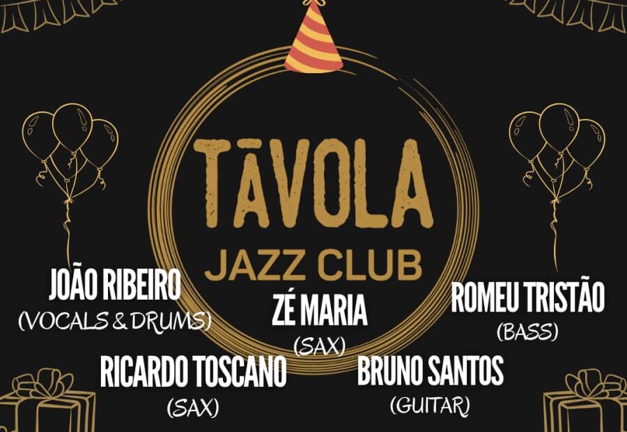 Aniversário do Távola! Com os Cavaleiros da Távola Redonda - Live Jazz no Távola Jazz Club