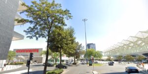 Avenida D. João II em Lisboa no Parque das Nações