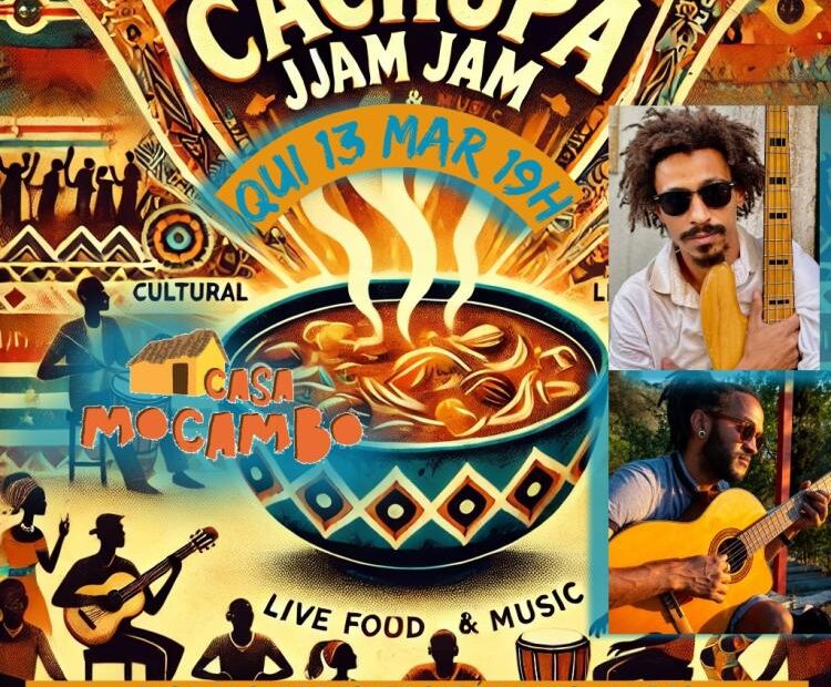 CACHUPA JAM JAM com Rui Nobre e John di Brava