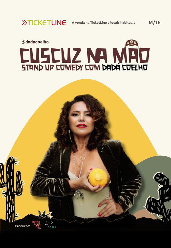 CUSCUZ NA MÃO COM DADÁ COELHO - Lisboa