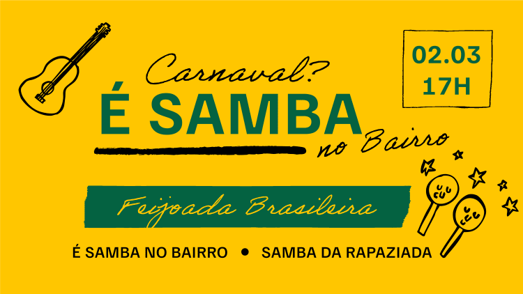 Carnaval? É Samba No Bairro!