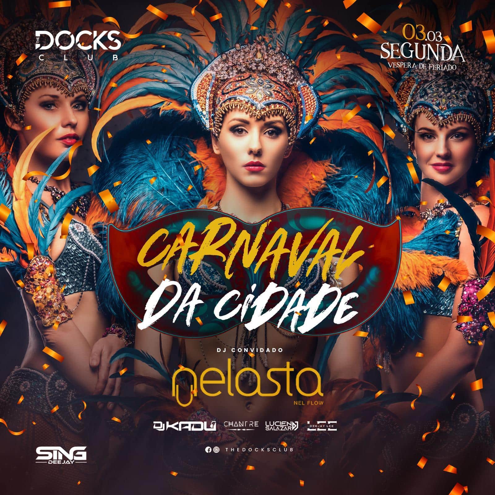 Carnaval da Cidade no The Docks Club!