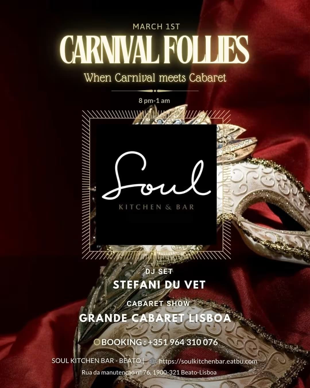 Carnival Follies - Cabaret Party