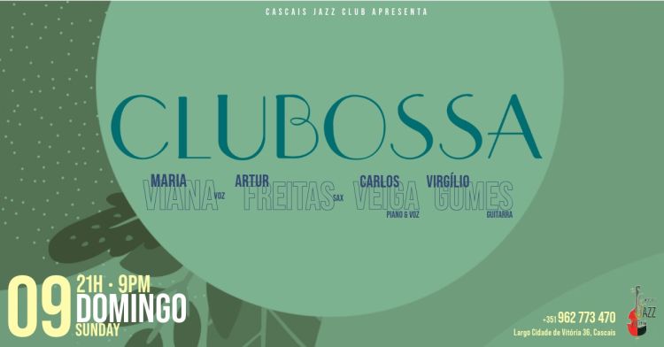 CluBossa - Bossa Nova com Maria Viana e convidados