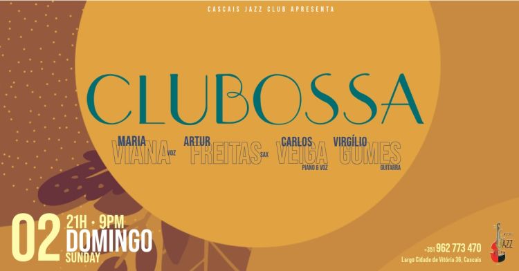 CluBossa | Maria Viana v/ Carlos Veiga / Artur Freitas / Virgílio Gomes