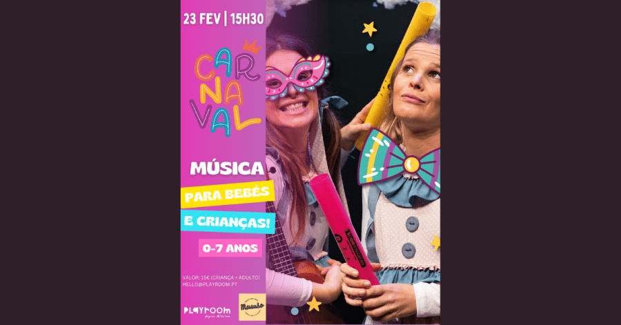 Concerto de Música para Bebés e Crianças com as Irmãs Mirimbo na Playroom