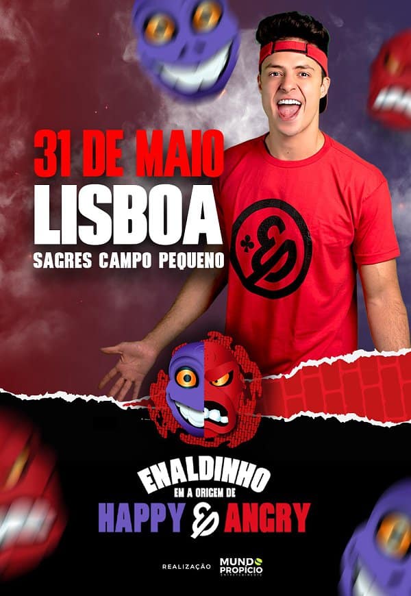 ENALDINHO - A Origem de Happy & Angry | Lisboa