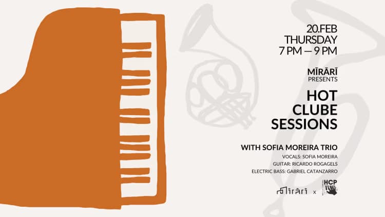 Hot Clube Sessions At Mirari: Sofia Moreira Trio