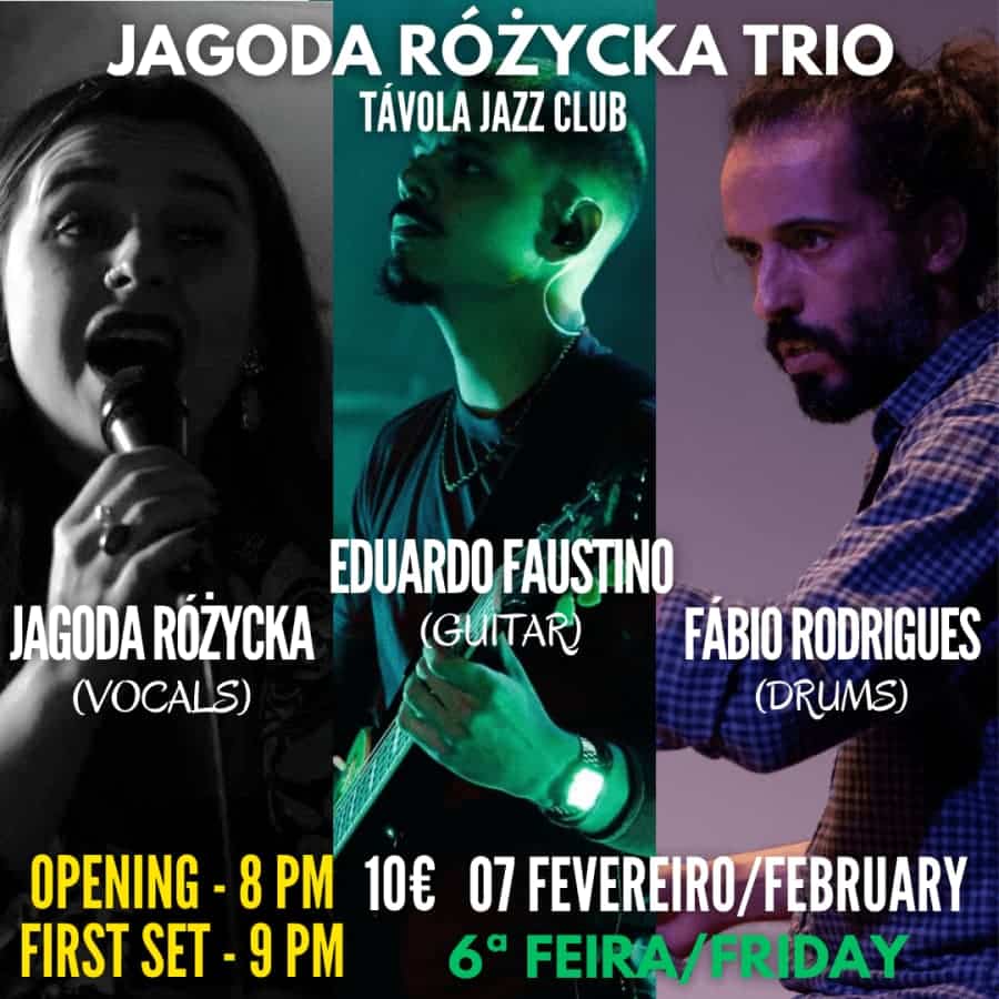 Jagoda Różycka Trio - Live Jazz no Távola Jazz Club
