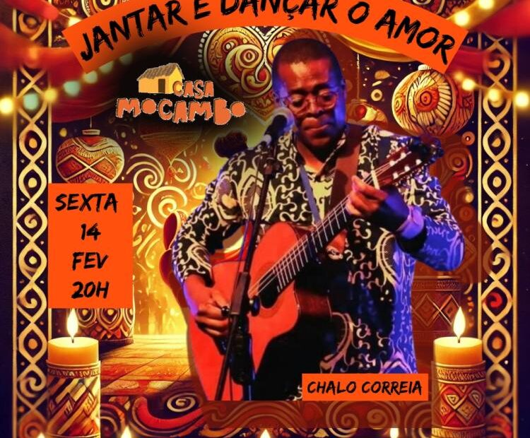 Jantar & Dançar o Amor com Chalo Correia