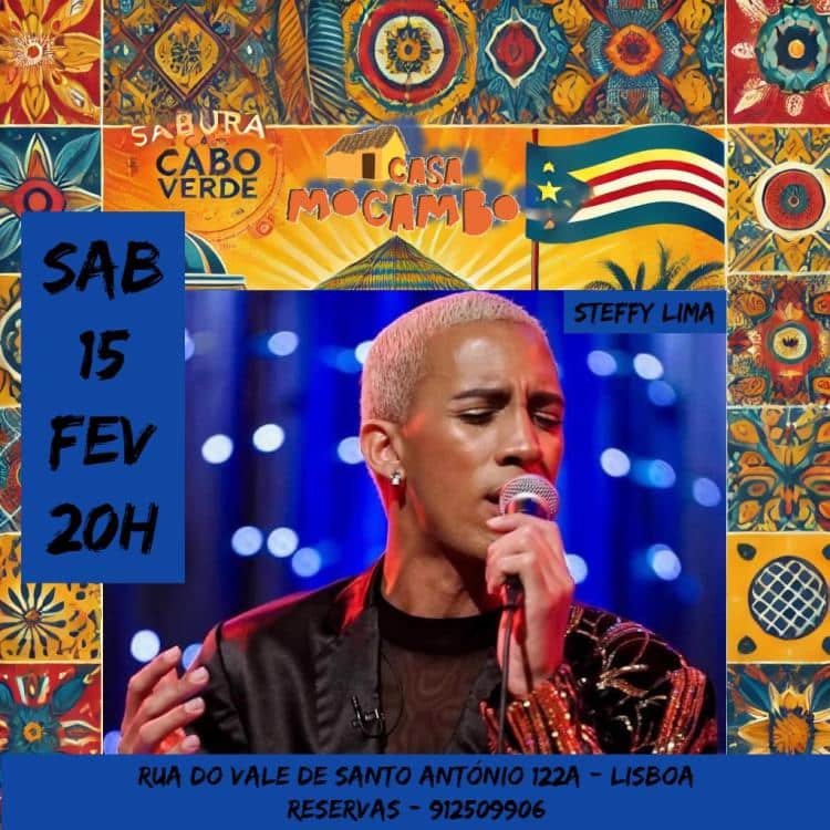 Jantar Sabura di Cabo Verde com Steffy Lima & Dimitri