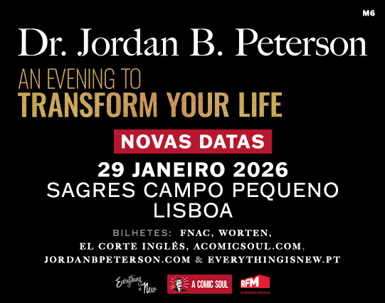 DR. JORDAN B. PETERSON - Sagres Campo Pequeno