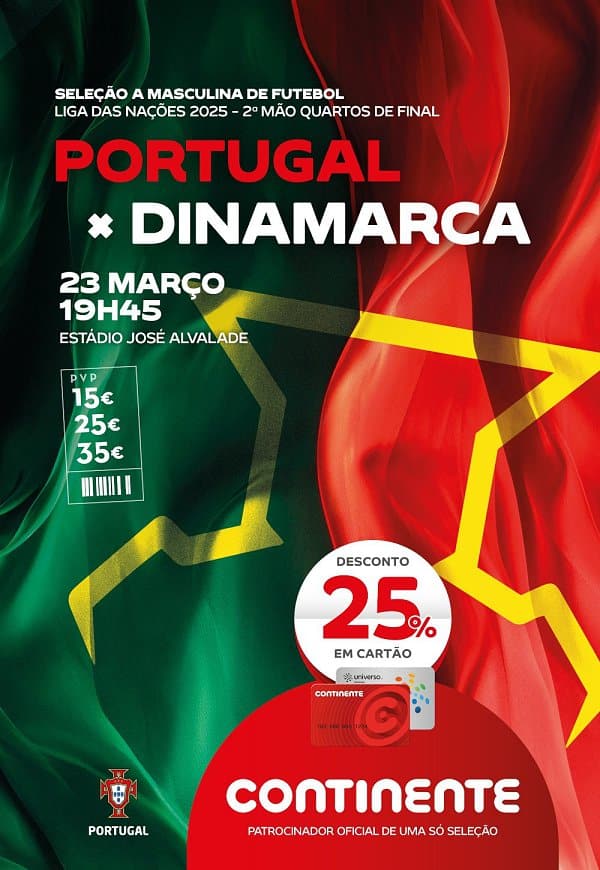 PORTUGAL x DINAMARCA - UEFA Nations League