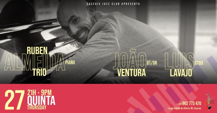 RUBEN ALMEIDA TRIO p / LUIS LAVAJO b/ JOÃO VENTURA bt/ dr