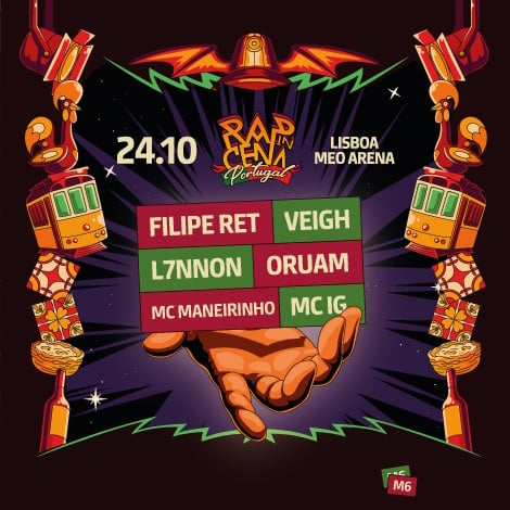 Rap in Cena Portugal - Meo Arena