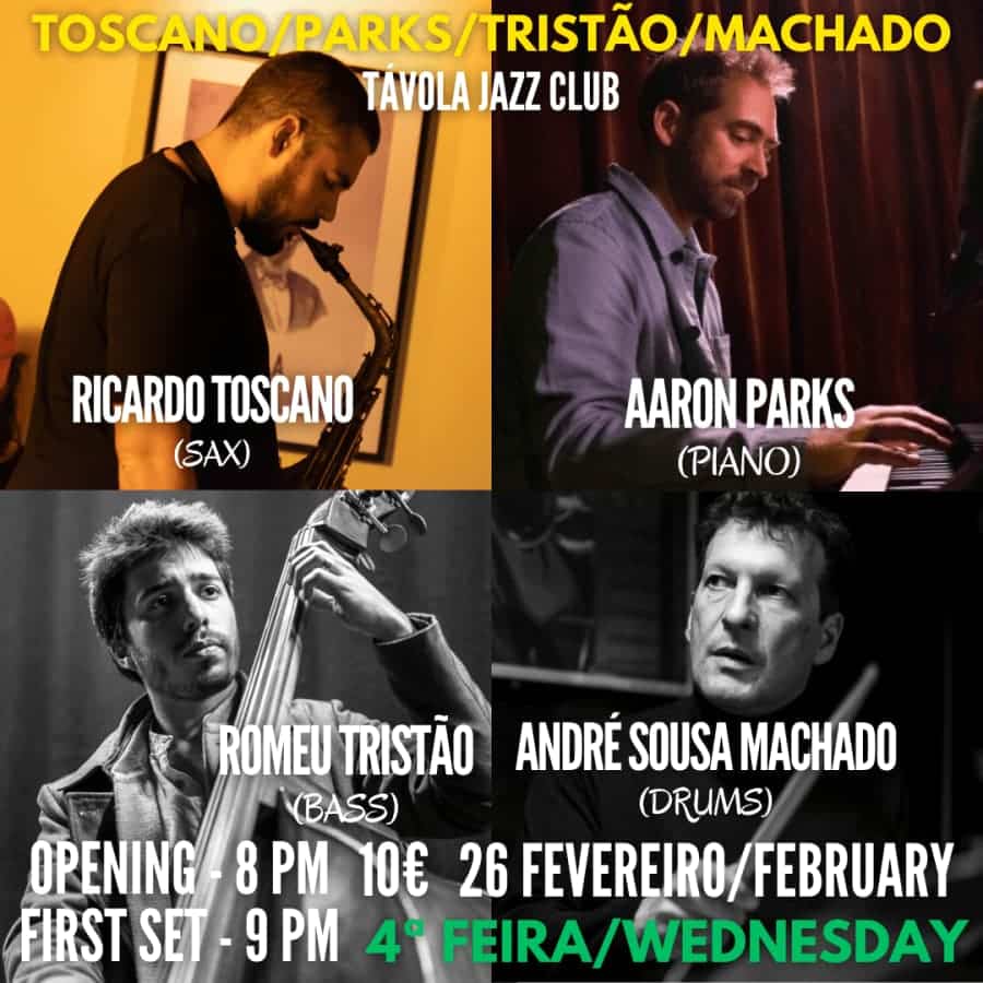 Toscano/Parks/Tristão/Machado - Live Jazz no Távola Jazz Club