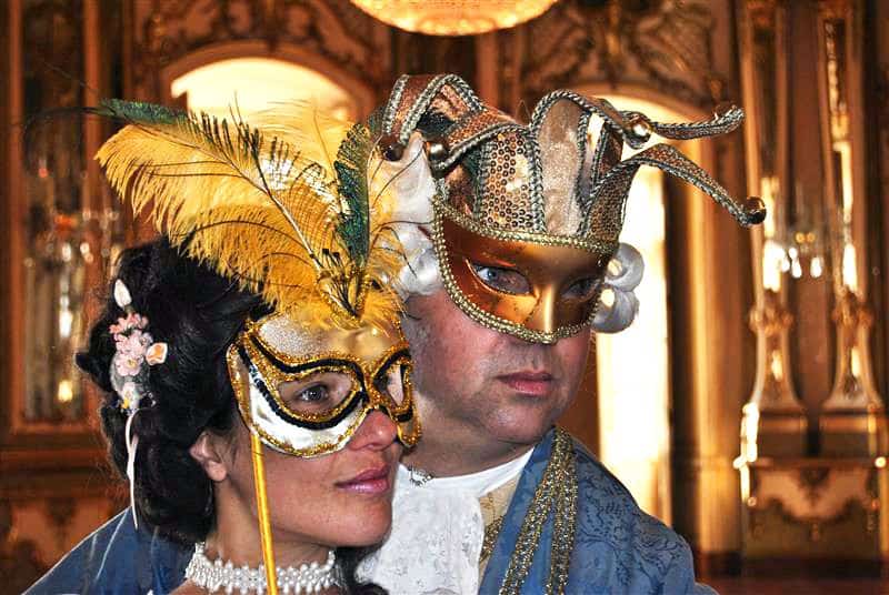 Viagem ao Carnaval do Século XVIII no Palácio Nacional de Queluz