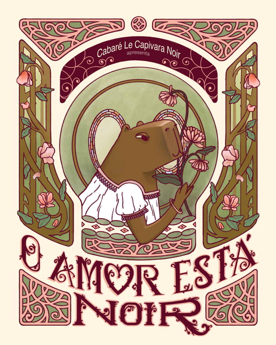 Le Capivara Noir: O Amor Está Noir