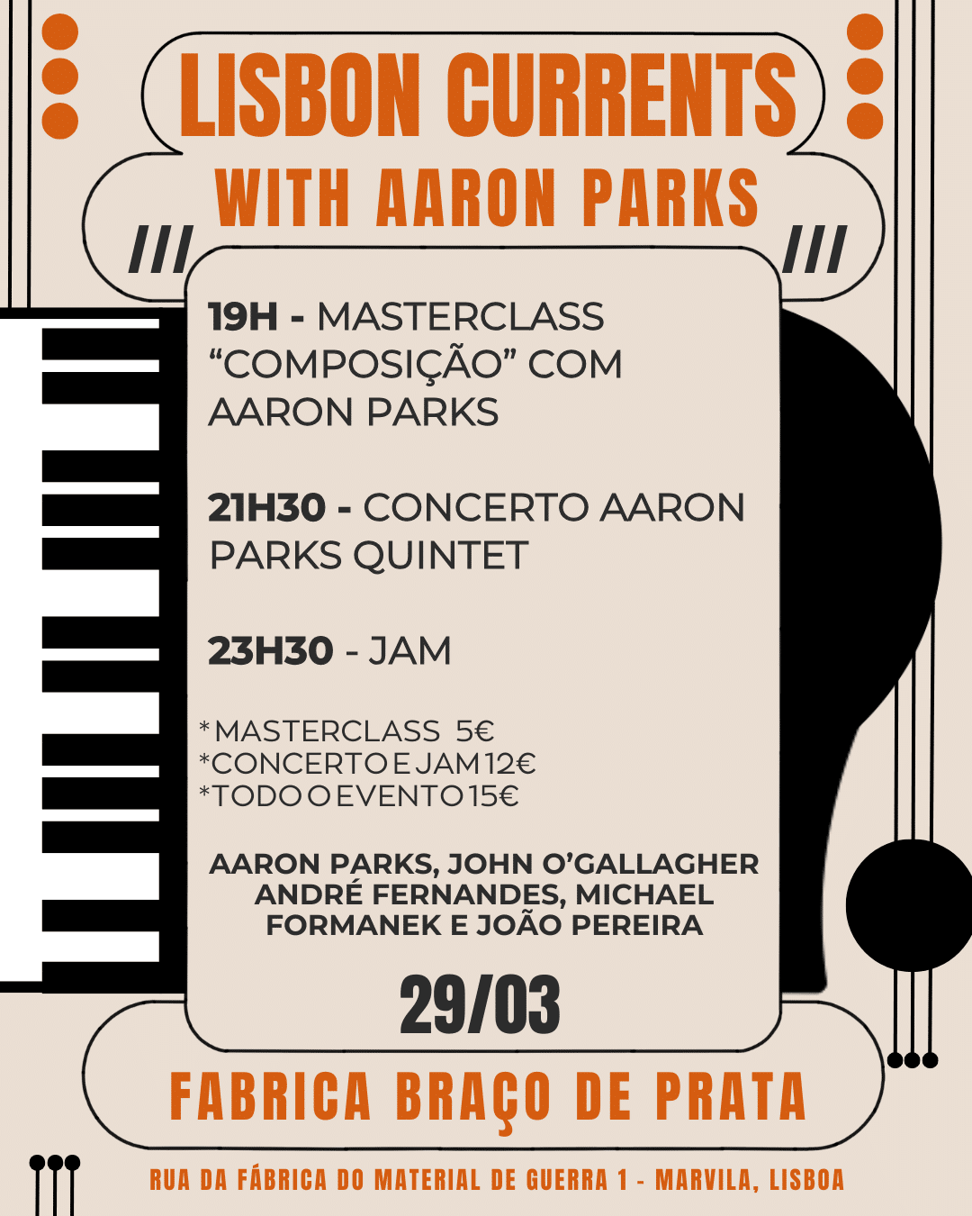 Lisbon Currents with Aaron Parks