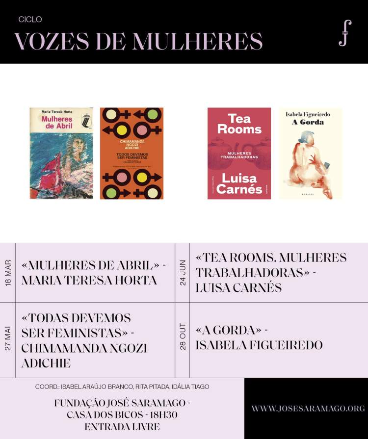 Ciclo Vozes de Mulheres: