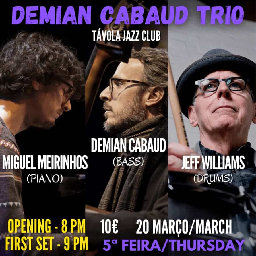 Demian Cabaud Trio - Live Jazz no Távola Jazz Club