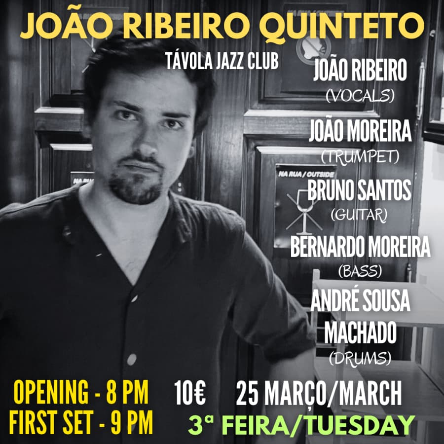 João Ribeiro Quinteto - Live Jazz no Távola Jazz Club