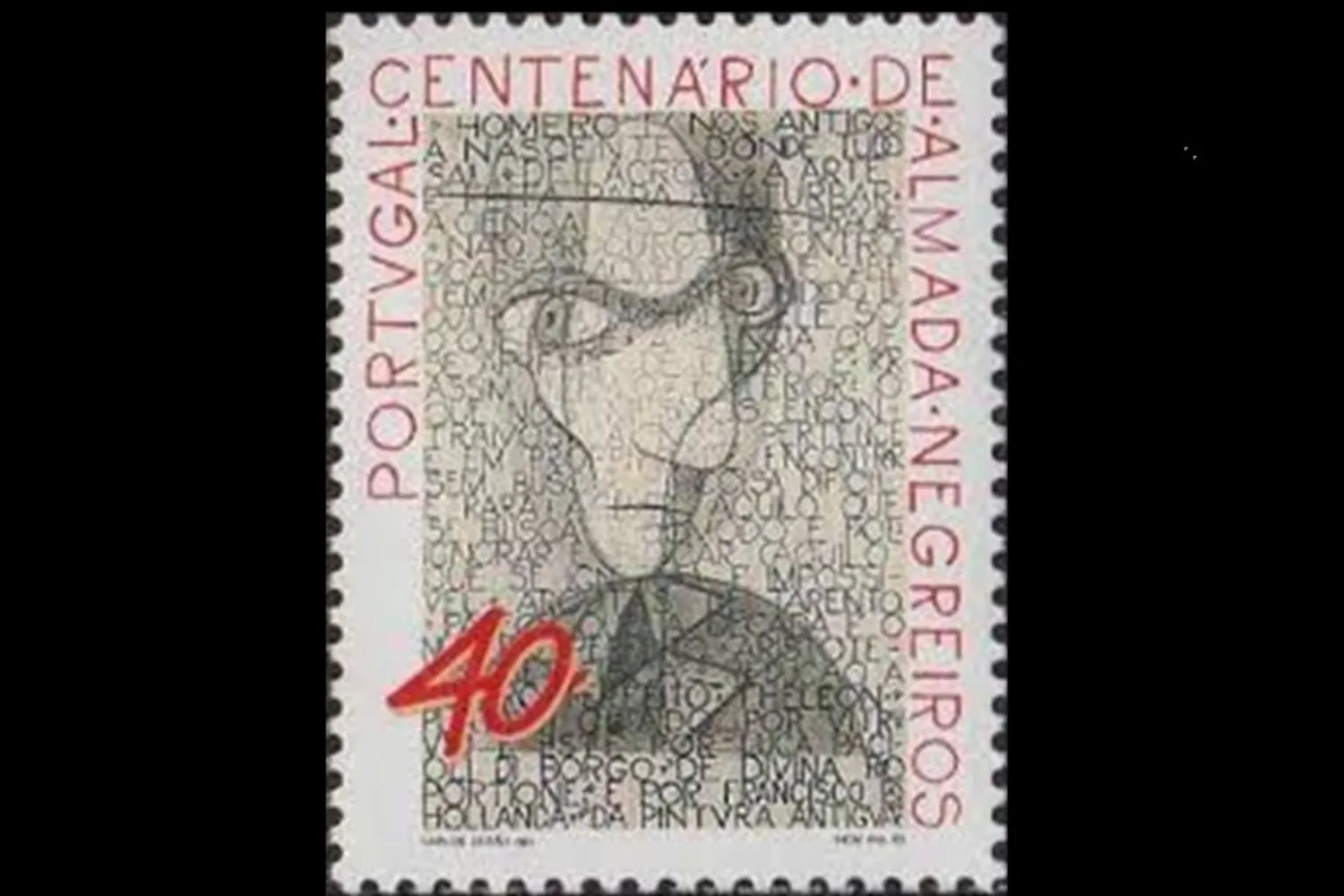 Peças Curiosas, O selo de Almada Negreiros
