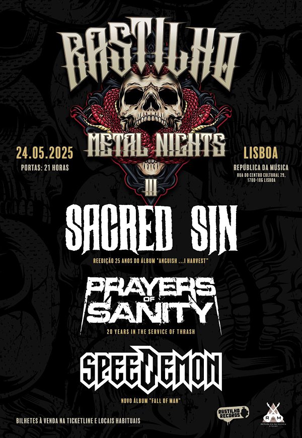 RASTILHO METAL NIGHT III
