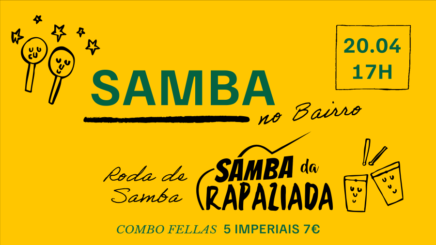Samba no Bairro | 20 de Abril