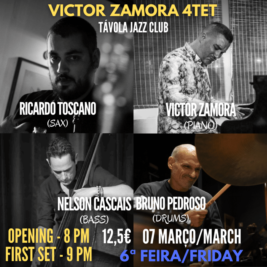 Victor Zamora 4tet - Live Jazz no Távola Jazz Club