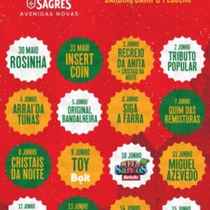 Grande Arraial Sagres Avenidas Novas 2025 - Campo Pequeno