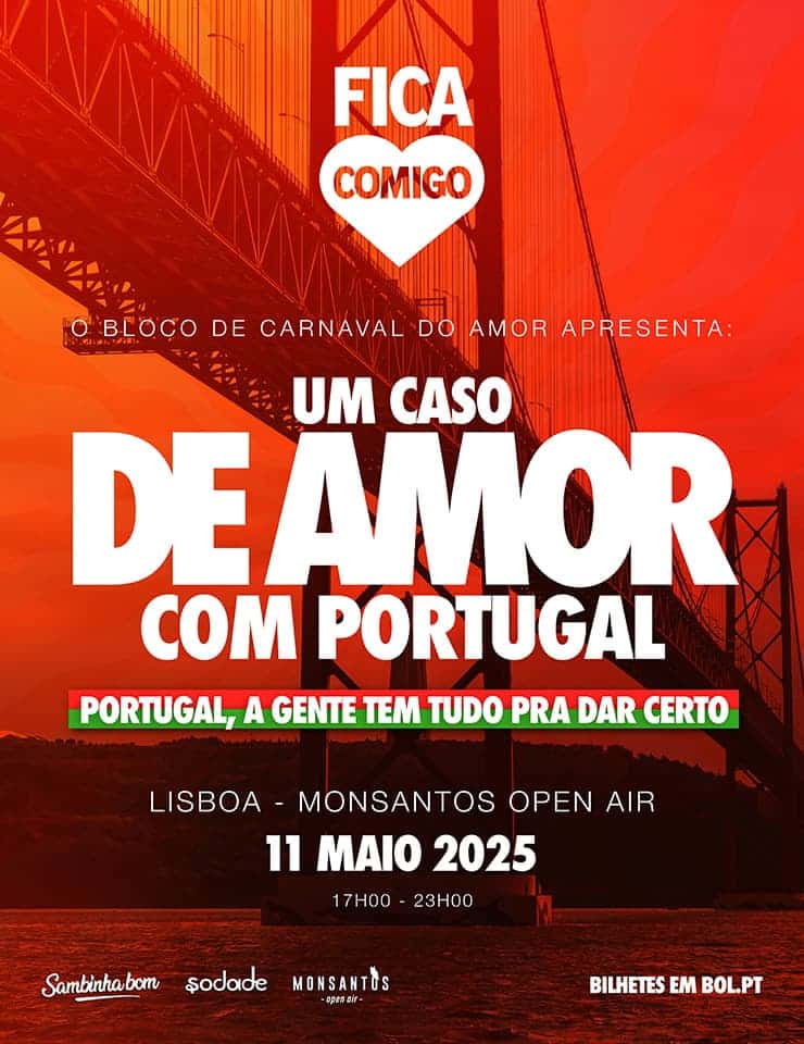 FICA COMIGO - Edição Lisboa com Sambinha Bom