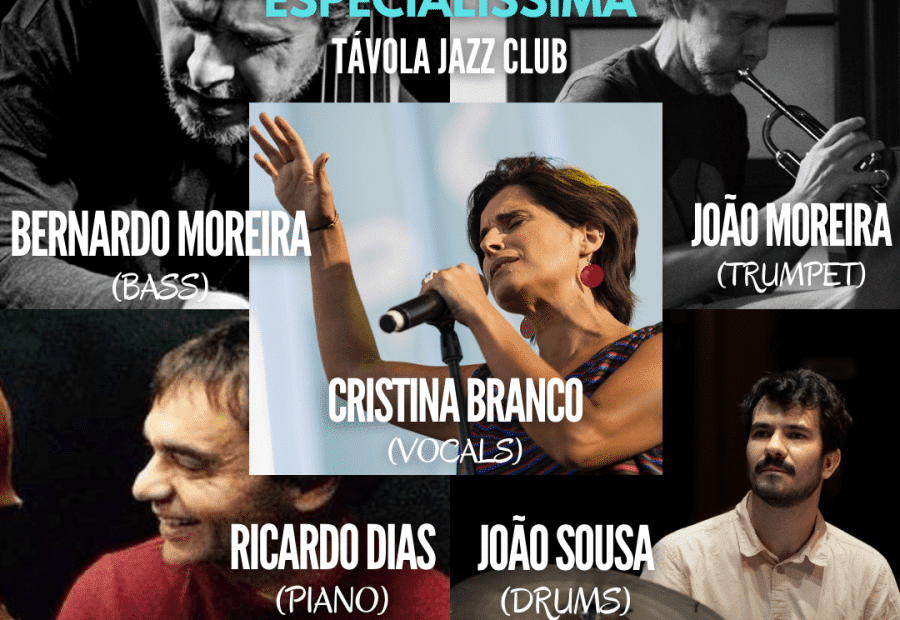 Moreira/Moreira/Dias/Sousa + Convidada Especialíssima Cristina Branco - Live Jazz no Távola Jazz Club
