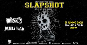 Slapshot, Mata-Ratos e Deadly Mind: Tour de despedida em Lisboa