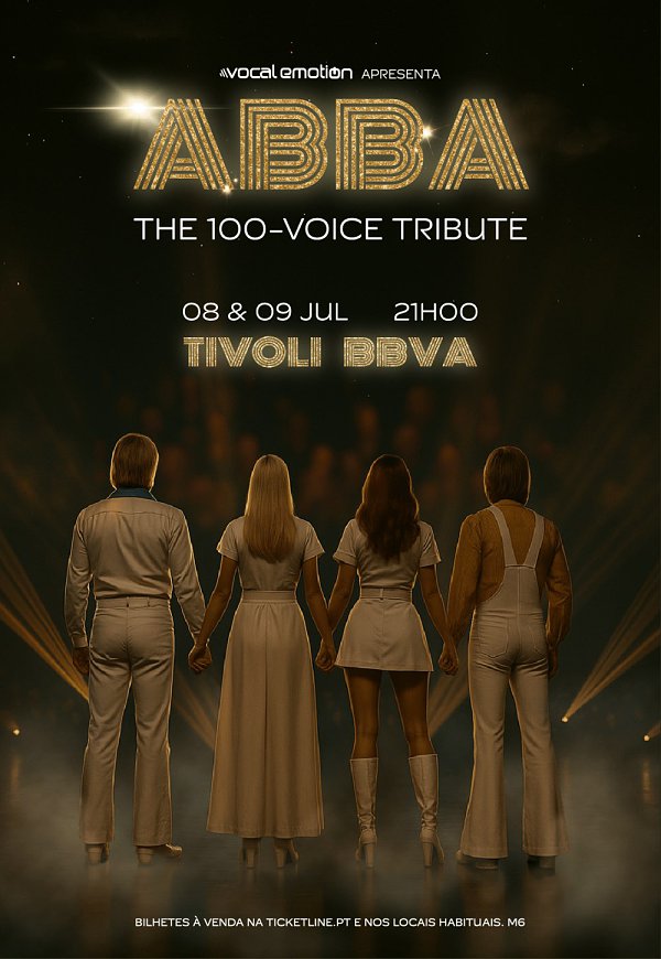 ABBA: The 100 Voice Tribute no Teatro Tivoli BBVA