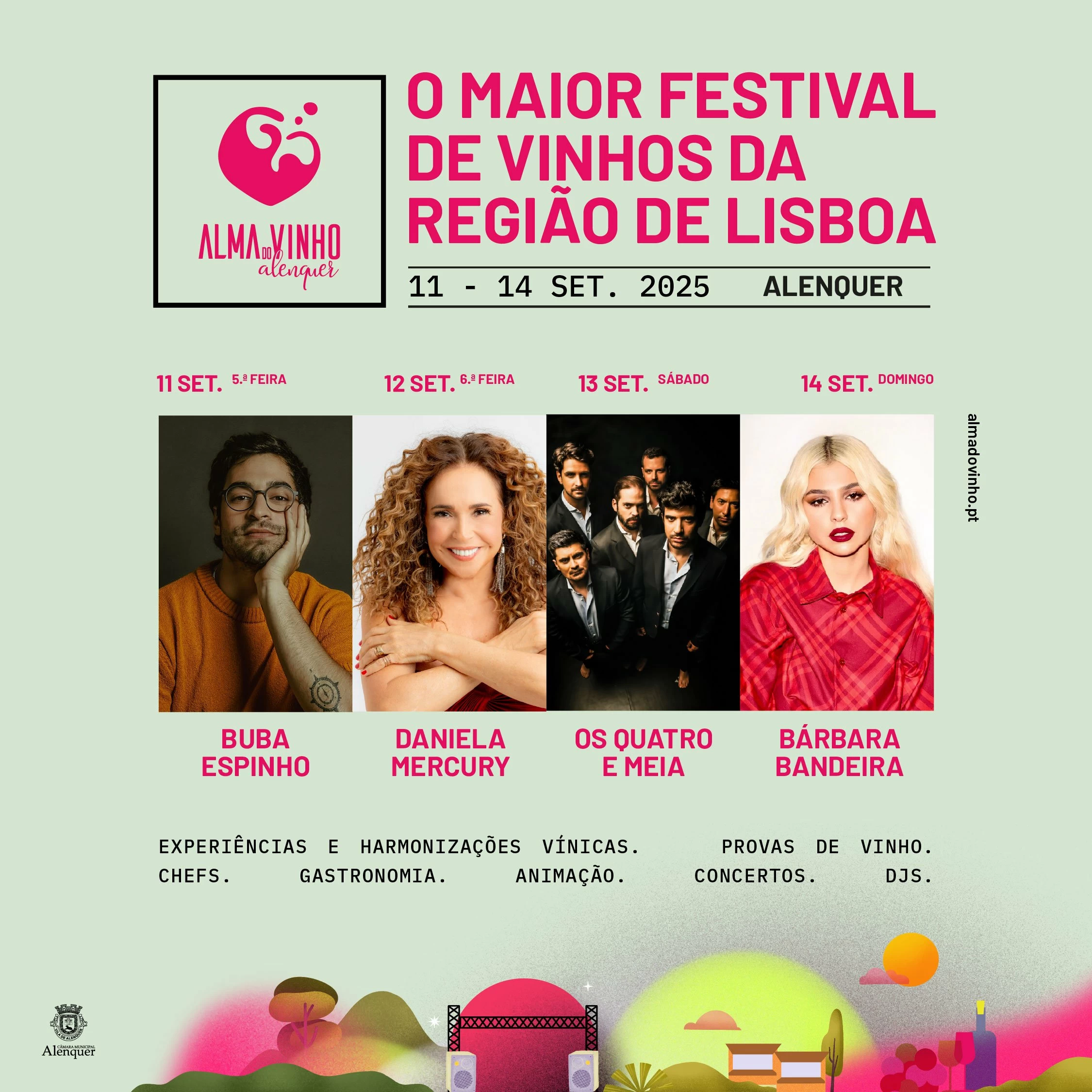Alma do Vinho'2025: O maior festival de vinhos da região de Lisboa