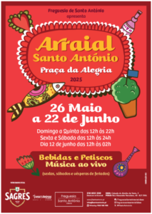 Arraial de Santo António 2025 anima a Praça da Alegria