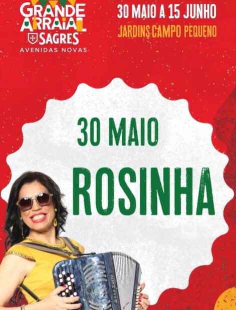 ROSINHA AO VIVO no Grande Arraial Sagres