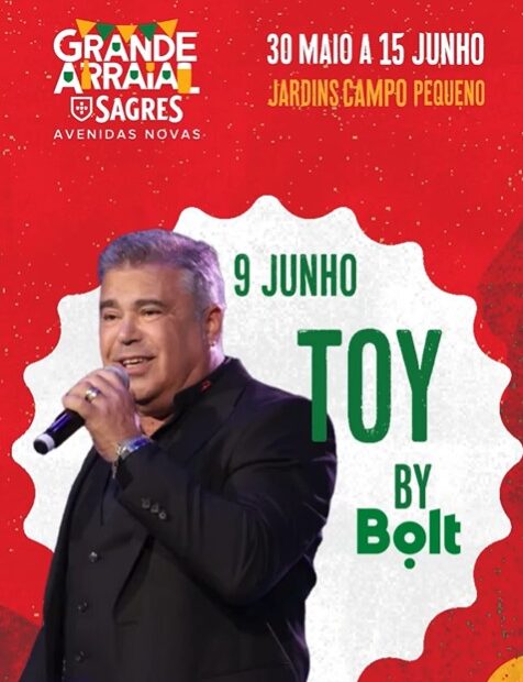 TOY AO VIVO no Grande Arraial Sagres