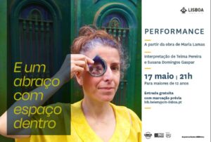 E um abraço com espaço dentro